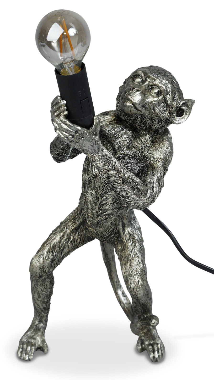 Monkey Bordlampe H40 - Sølv Monkey Bordlampe H40 - Sølv