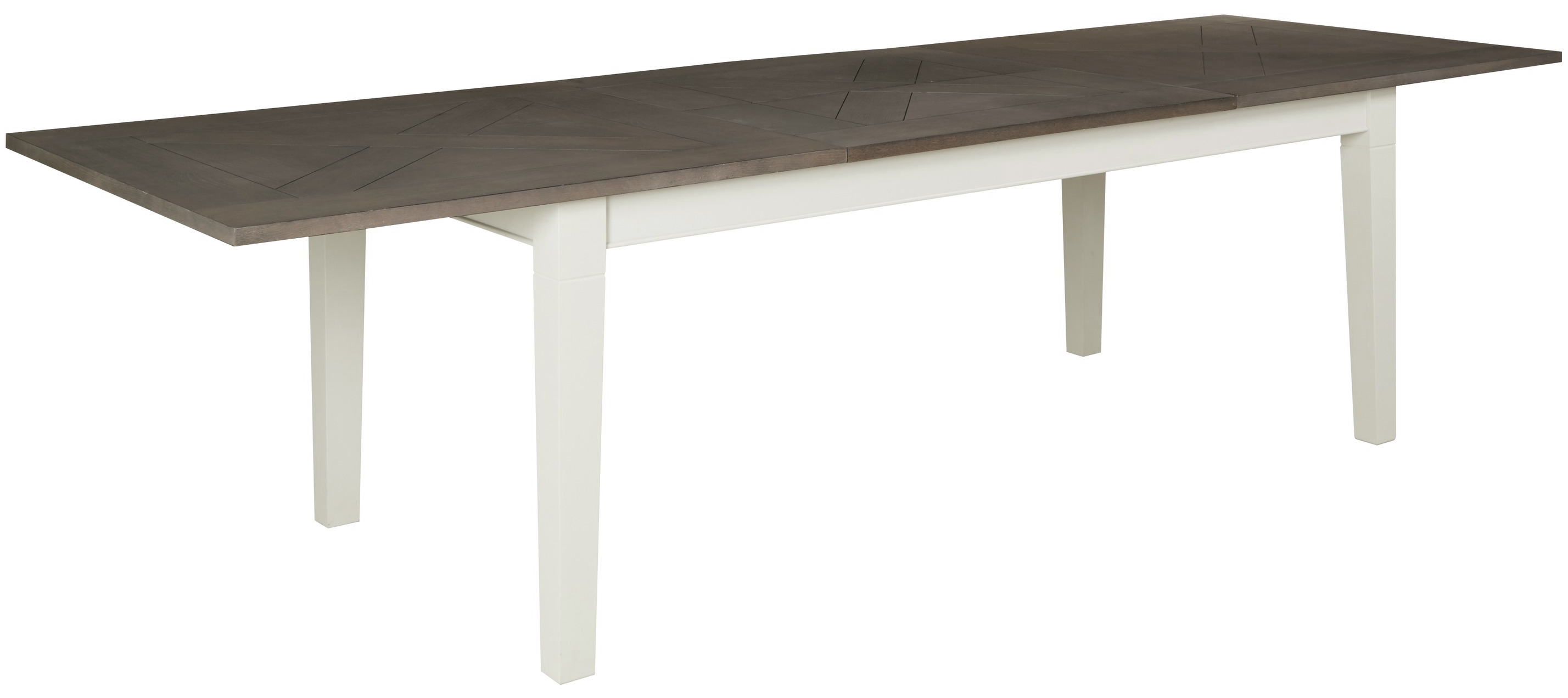 Marstrand spisebord butterfly 200-290 cm - Lysegrå / Røykbeiset lakkert eikefinèr Marstrand spisebord butterfly 200-290 cm - Lysegrå / Røykbeiset lakkert eikefinèr