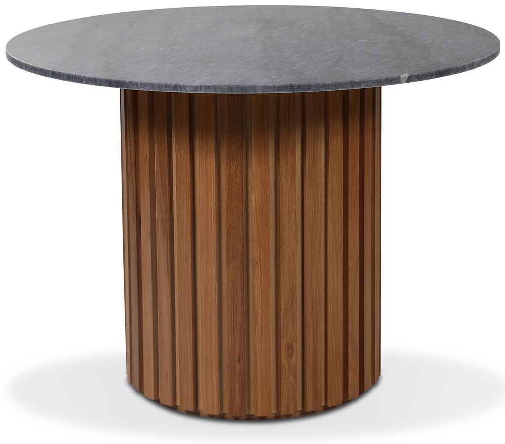 Matisse 105 rundt spisebord - Eik / marmor (Grå) Matisse 105 rundt spisebord - Eik / marmor (Grå)