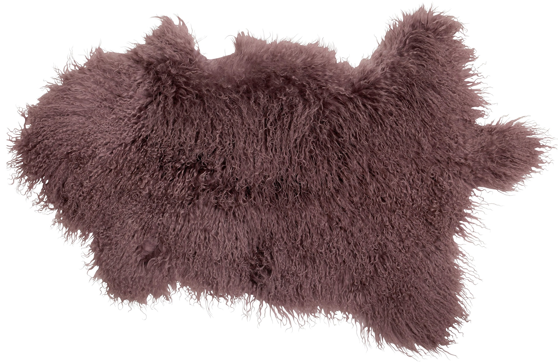 Tibet fåreskinn - Mauve Tibet fåreskinn - Mauve