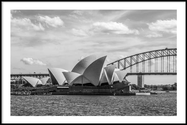 SYDNEY OPERA HOUSE - Plakat 50x70 cm