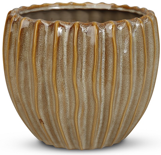 Krukke Cod H20 cm - Brun