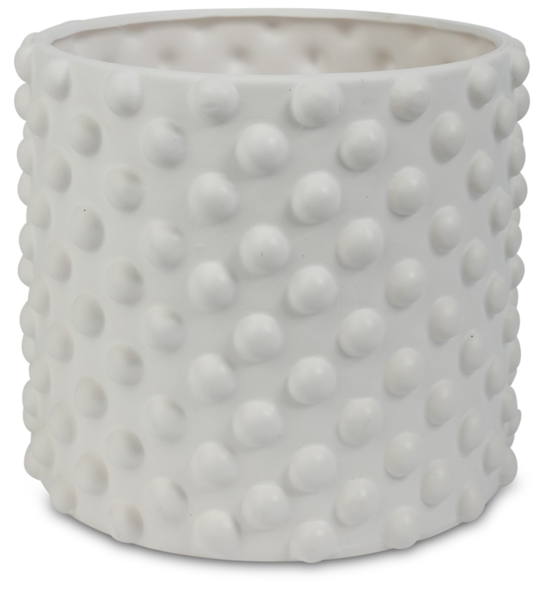 Krukke Boble H16 cm - Hvit
