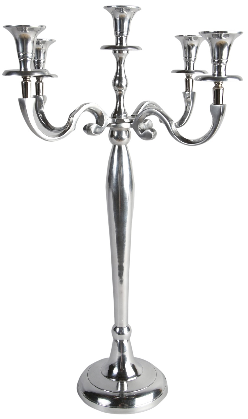 Mozart Kandelaber H60 for 5 lys - S�lv