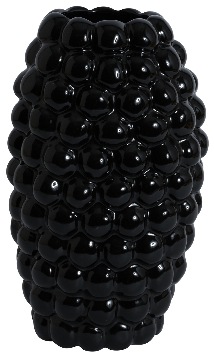 Vase Big Bouble H35 cm - Svart