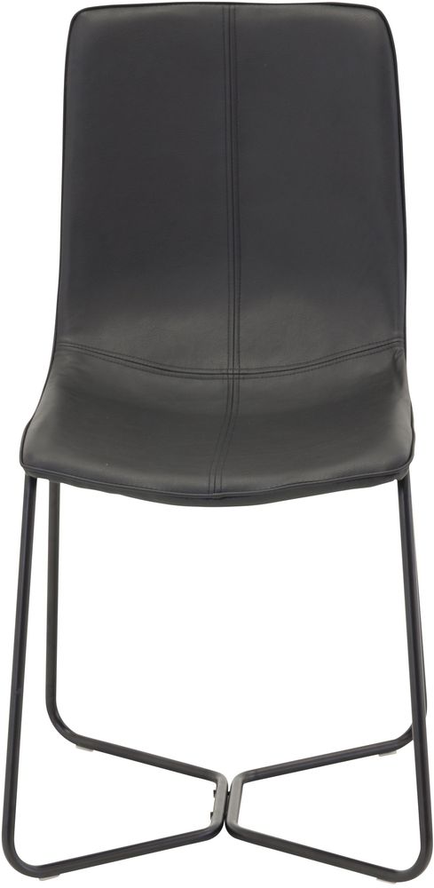 Spisestol Bridge - Svart / Svart PU Spisestol Bridge - Svart / Svart PU