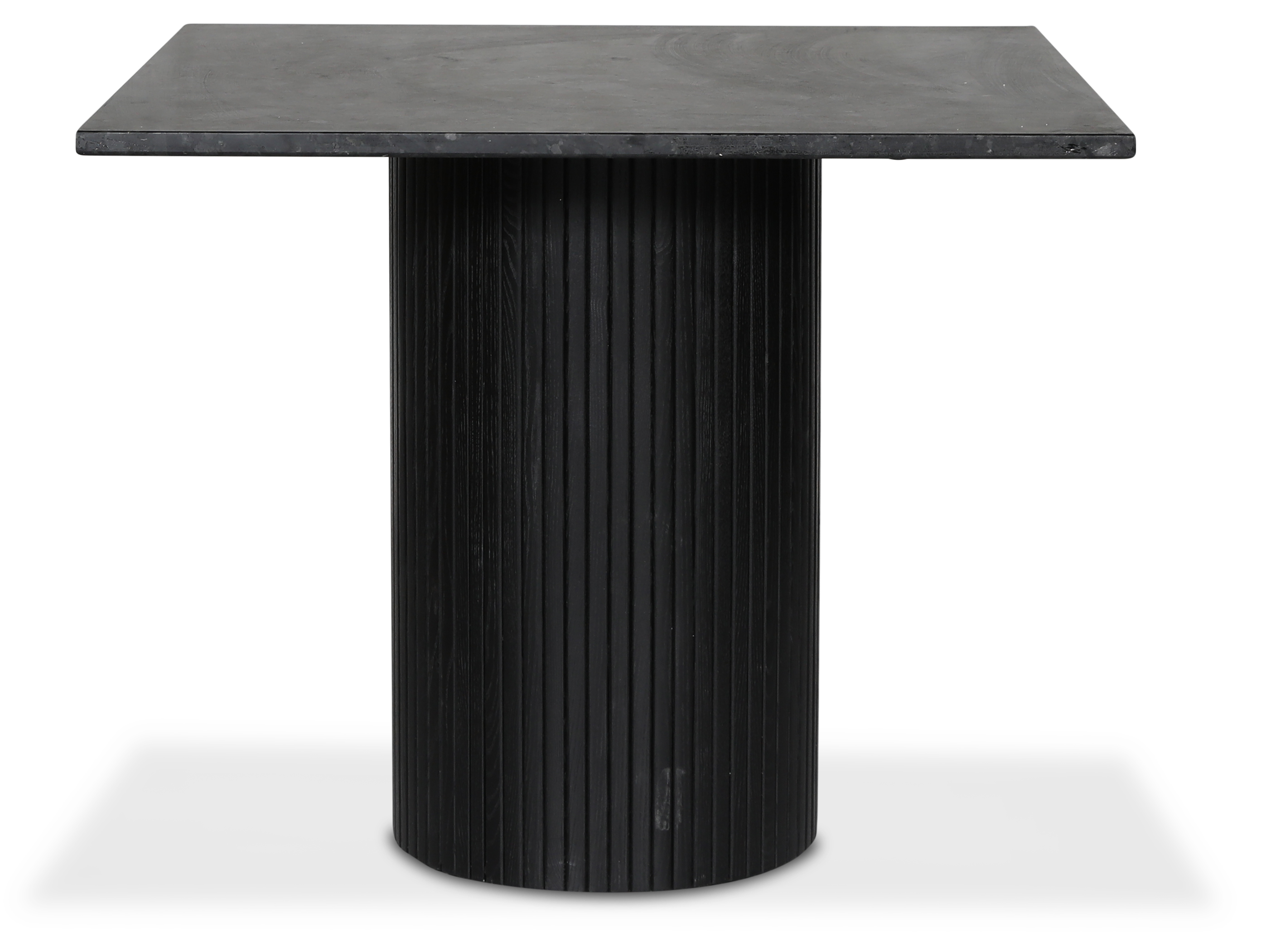 Decibel rundt spisebord 90x90 cm - Svart / Svart Donau granitt