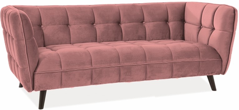 Renae 3-seters sofa - Rosa Renae 3-seters sofa - Rosa