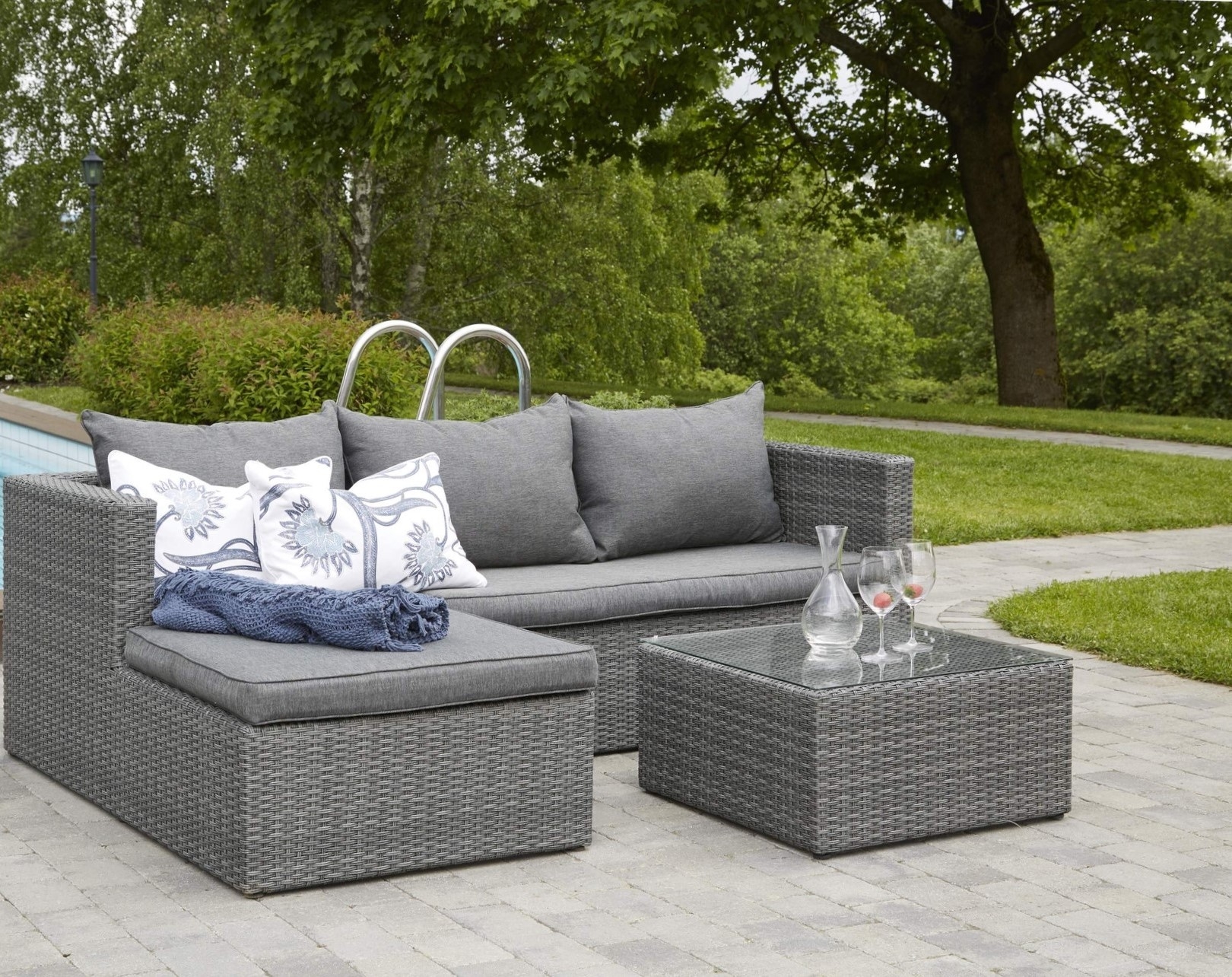 Rosario sofagruppe - Lysegrå Rosario sofagruppe - Lysegrå