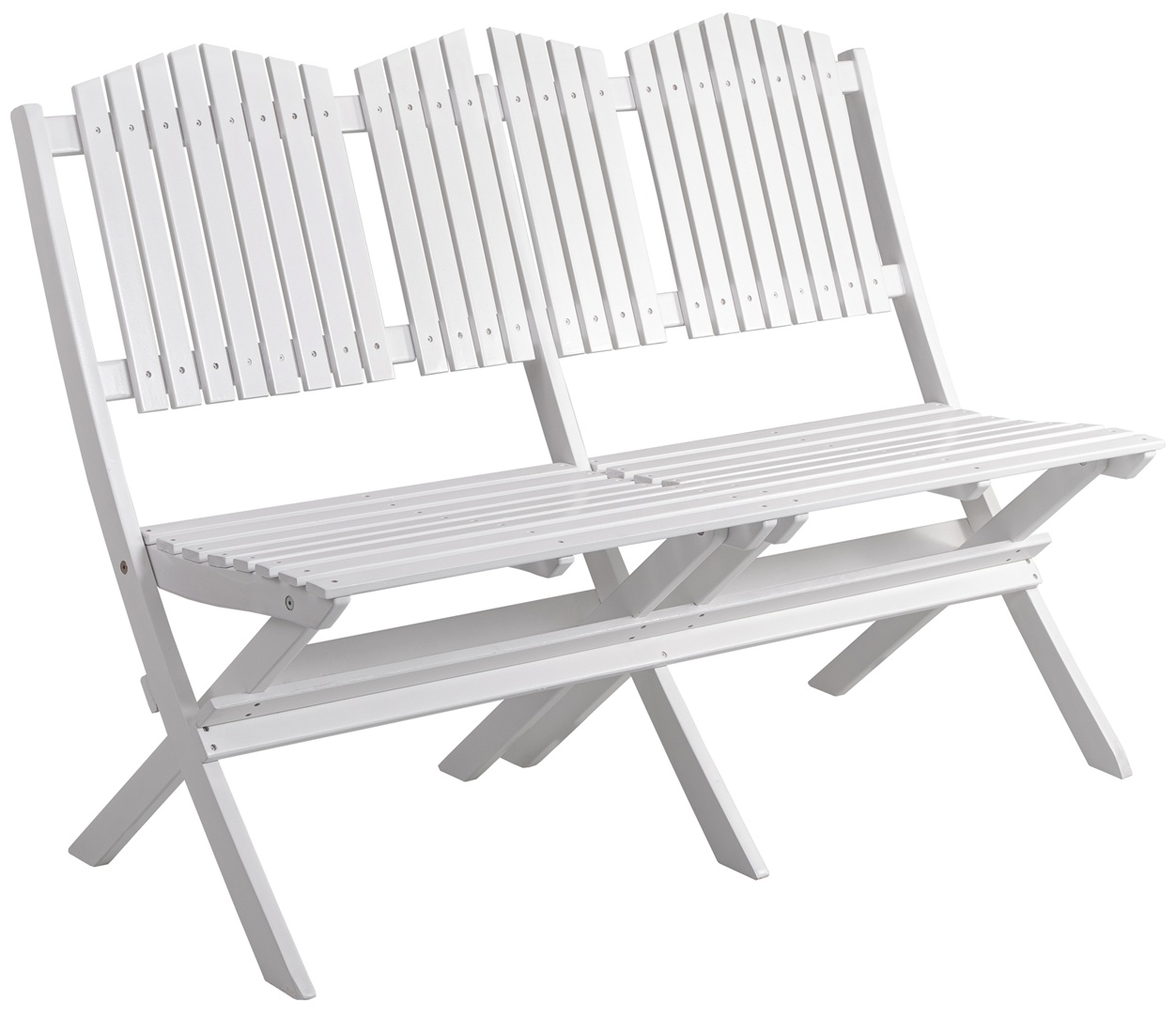 Hav�ng sofa - Hvit + Tekstilbeskyttelse for utem?bler