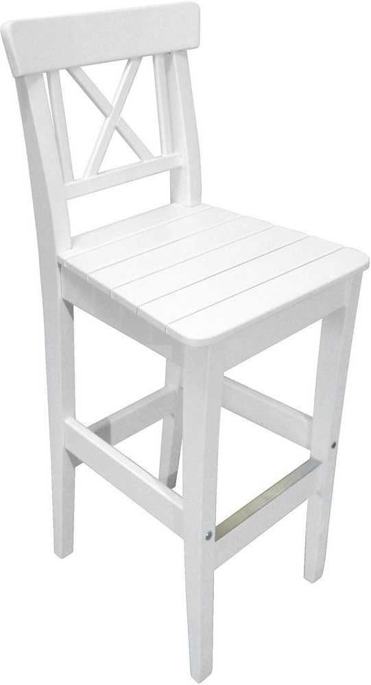 Europe barstol - Hvit
