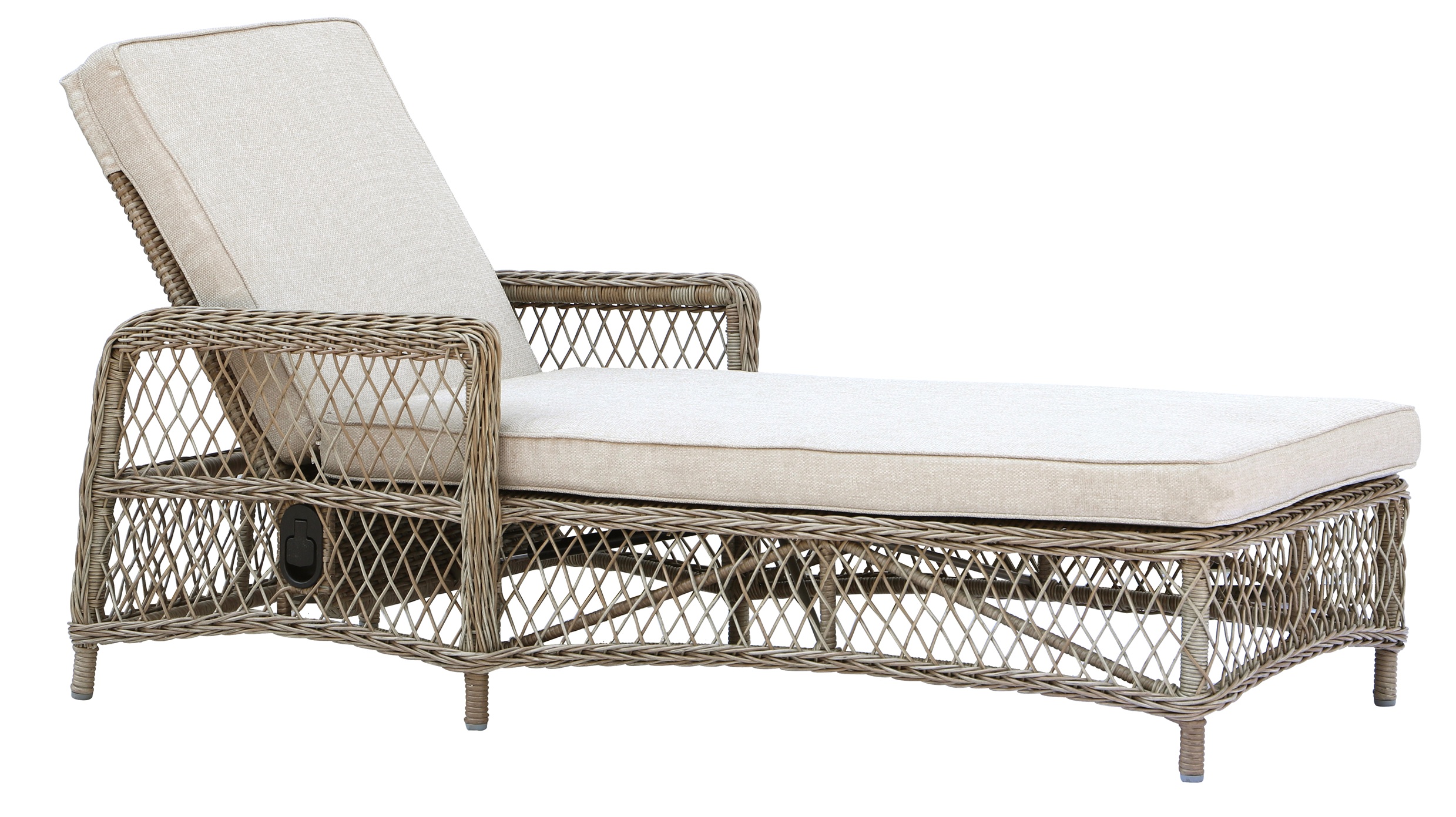 Provence solseng med sammenleggbar rygg - Nature