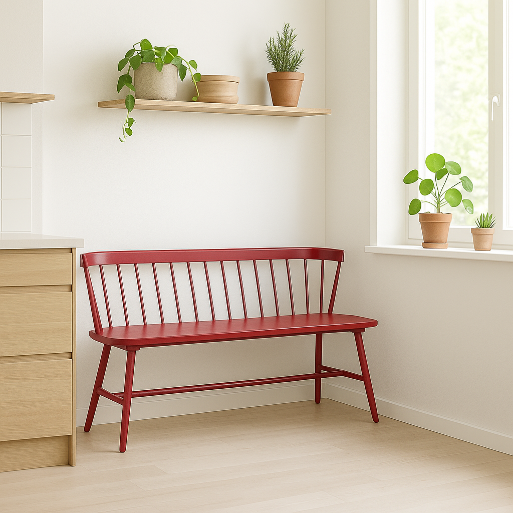 Pinnesofa rød - Sandhamn Pinnesofa rød - Sandhamn