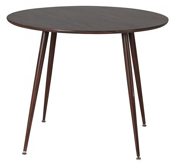 Paradis spisebord, 100 cm - Valnøtt + Møbelføtter Paradis spisebord, 100 cm - Valnøtt + Møbelføtter