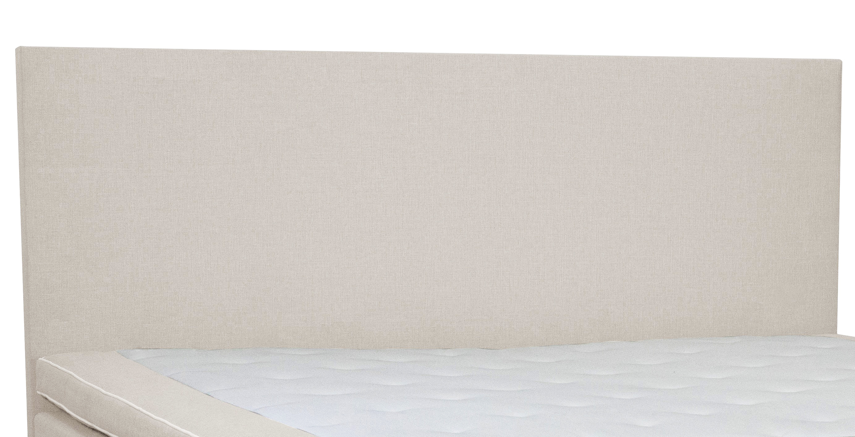 Aksent sengegavl - 180 cm - Beige