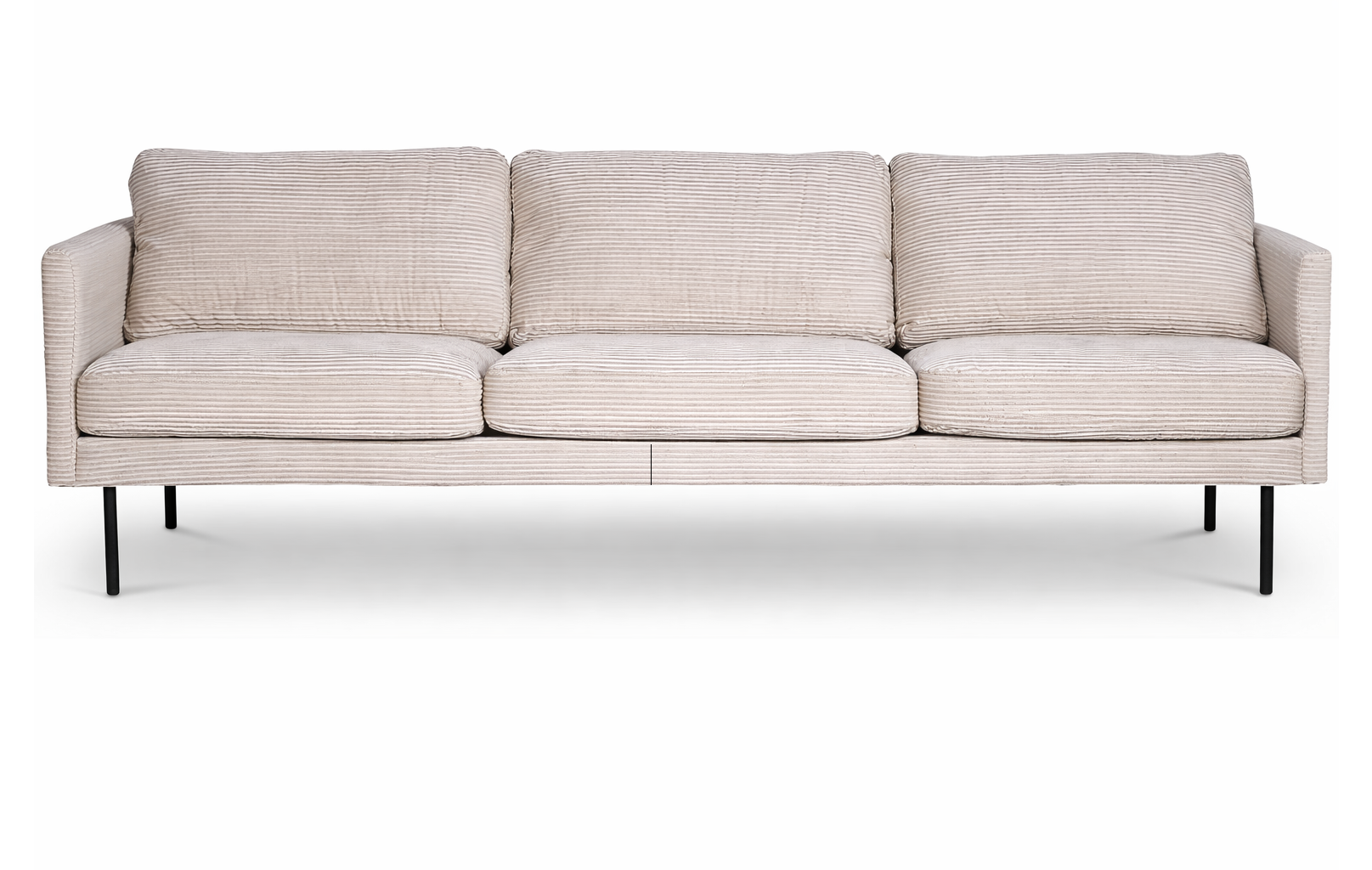 Eden 3-seters XL sofa - Kordfl�yel