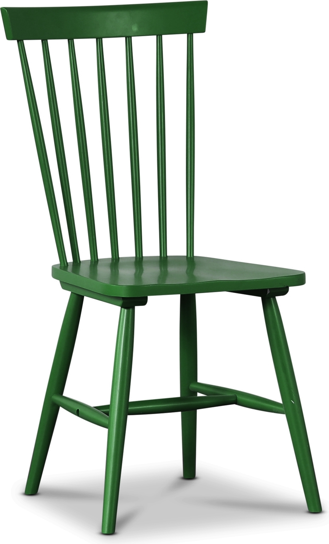 Karl gr�nn cantilever stol fargekode RAL6001 + M�belf�tter