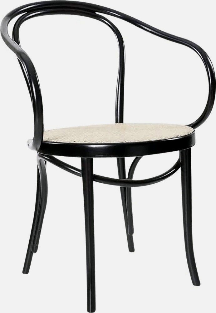 Bøytre karmstol Nr. 30 Klassiker - Svartbeiset/Rotting Bøytre karmstol Nr. 30 Klassiker - Svartbeiset/Rotting