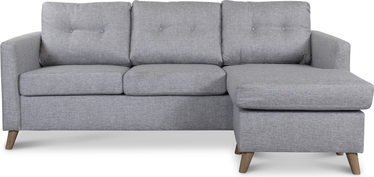 Helgesofa lys gr� - H�yre