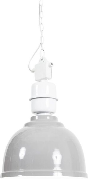 Greenwich taklampa - Gr�lackad metall