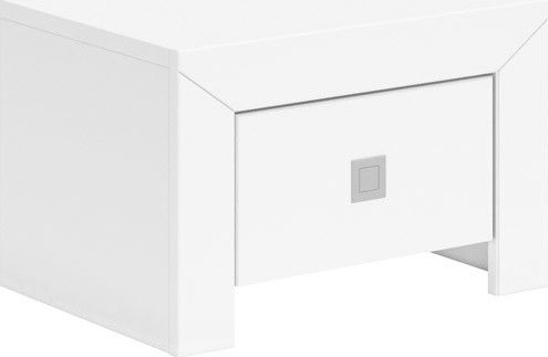 Turner Sengebord - Hvit Turner Sengebord - Hvit