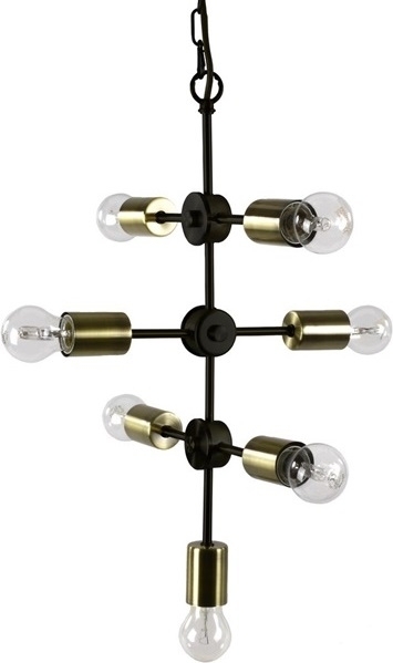 Taklampa Riktning - Svart Messing