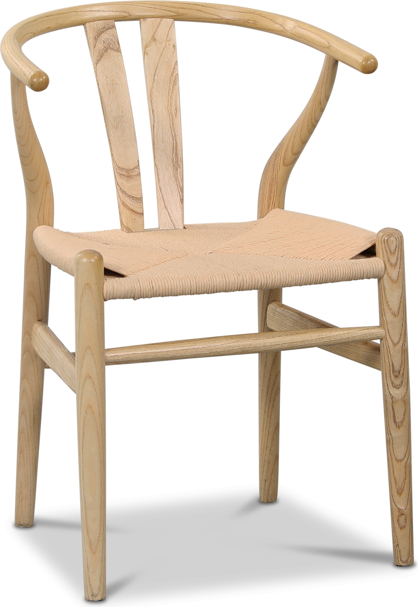 Sunda spisestol - Natur / Flettet sete + M?belben