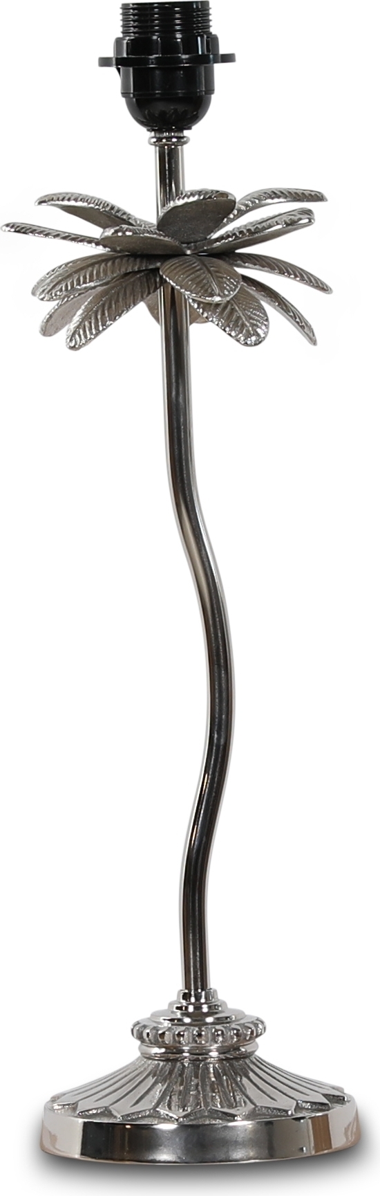 Palme lampefot H42 cm - Sølv Palme lampefot H42 cm - Sølv