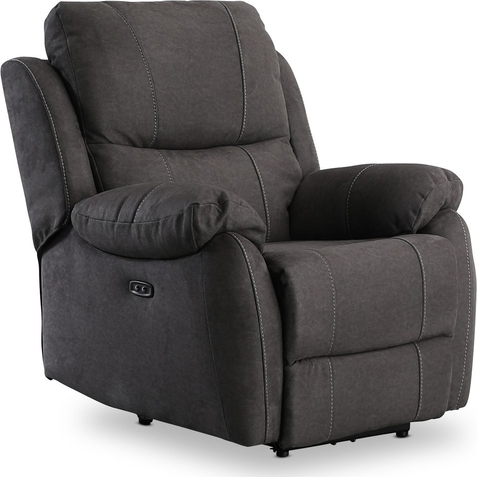 Enjoy Hollywood El-Recliner Lenestol - Antrasitt mikrofiber Enjoy Hollywood El-Recliner Lenestol - Antrasitt mikrofiber