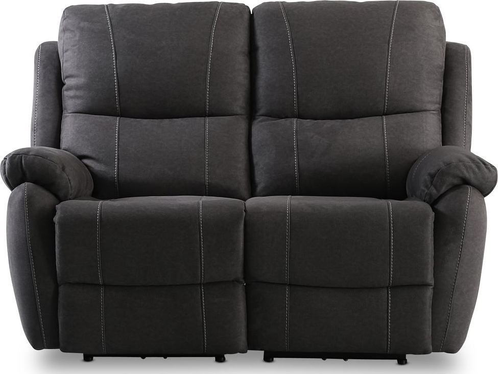 Enjoy Hollywood reclinerofa - 2-seter (el) i antrasitt mikrofiber + M?belrengj?ring