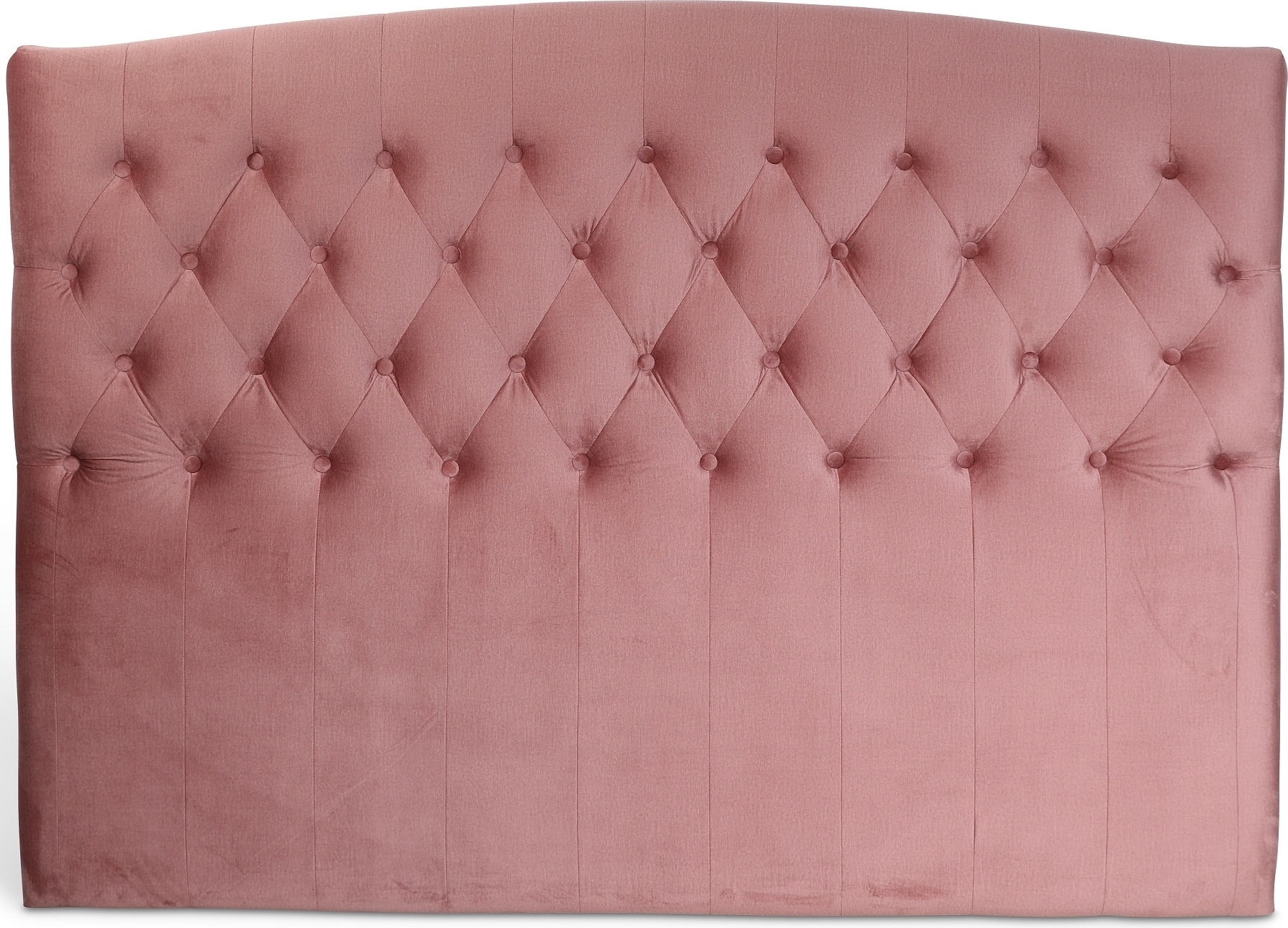 Love senggavle med knapper (Rosa fl�yel) - Valgfri bredde