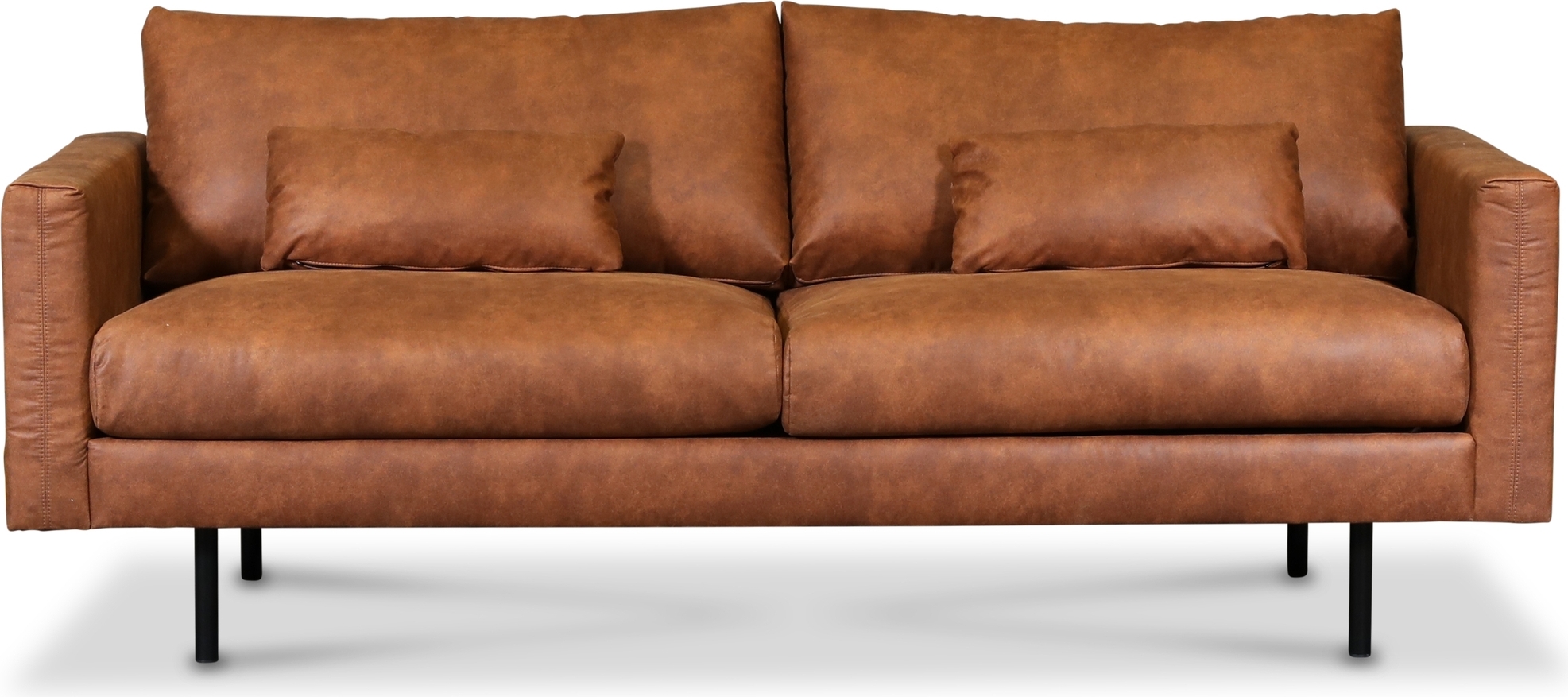 Landö 2,5-seter sofa - Cognac (økolær) Landö 2,5-seter sofa - Cognac (økolær)