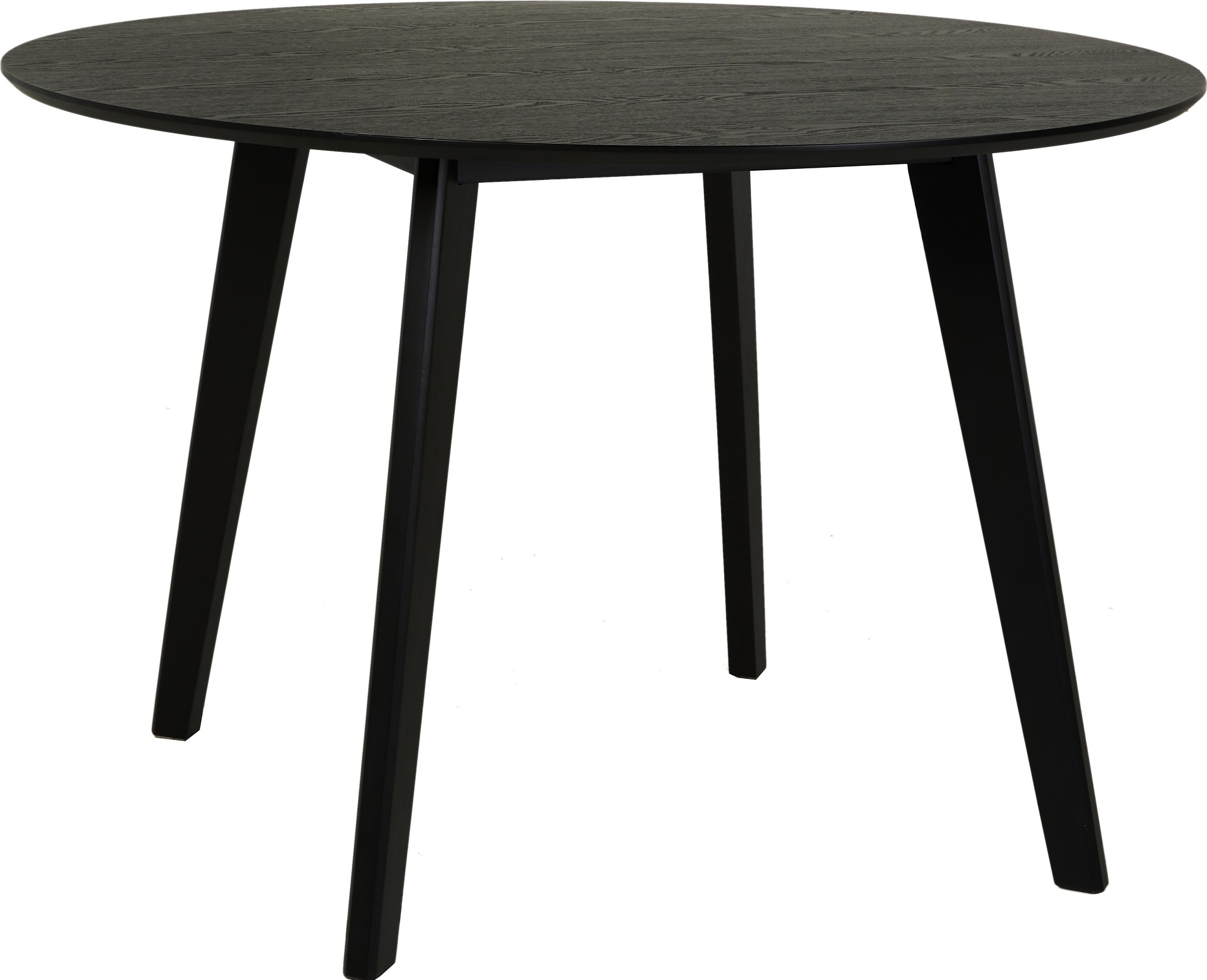 Heby rundt spisebord 120 cm - Svartbeiset ask Heby rundt spisebord 120 cm - Svartbeiset ask