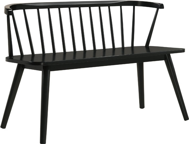 Pinnesofa Dalsland - Svart