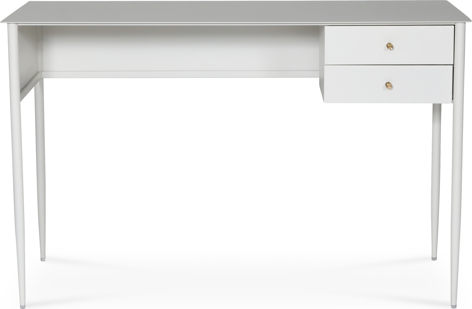 Edenryd skrivebord - Hvit + Møbelføtter Edenryd skrivebord - Hvit + Møbelføtter