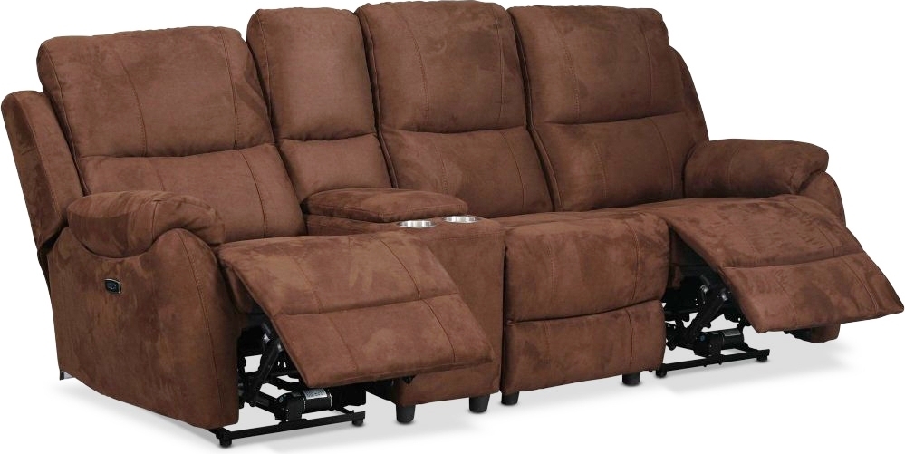 Enjoy Hollywood reclinersofa (Biosofa) - 3-seter (elektrisk) i brunt mikrofiberstoff Enjoy Hollywood reclinersofa (Biosofa) - 3-seter (elektrisk) i brunt mikrofiberstoff