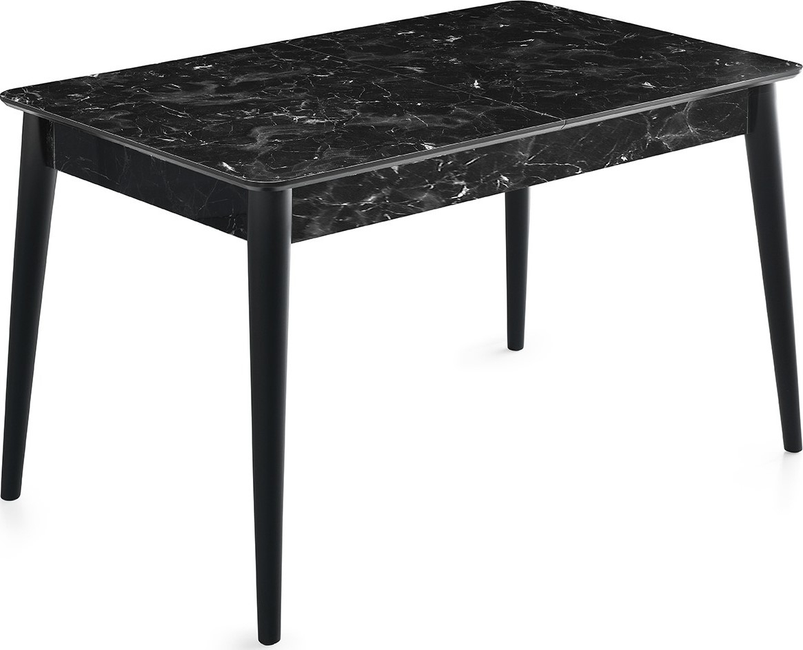 Lotta spisebord 130 cm - Antrasitt