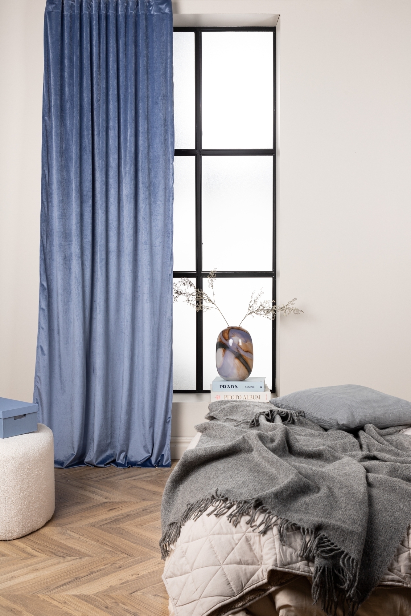 Magdalena gardin, 135x250 cm - Bl