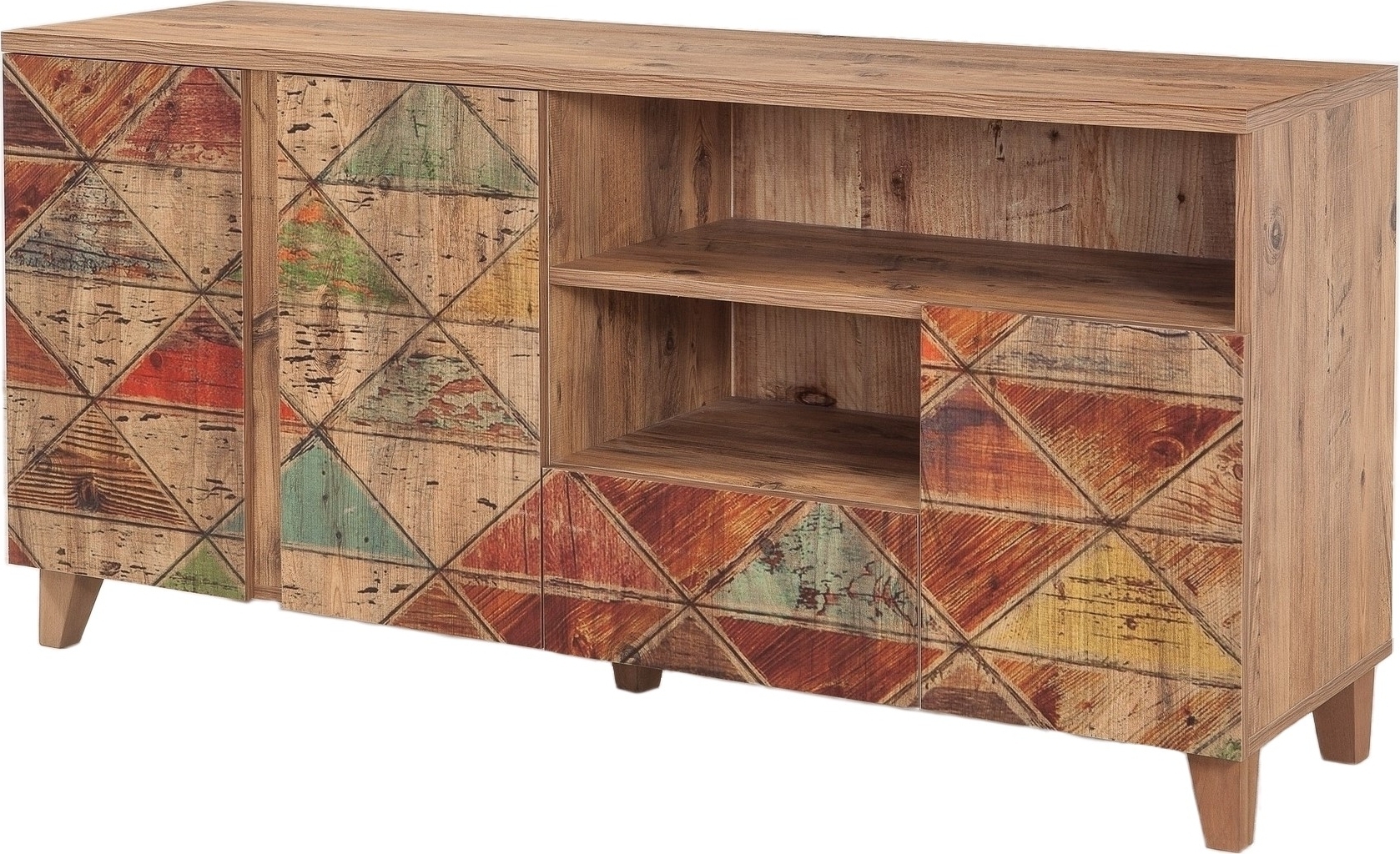 Marine media benk - Furu/m�nster