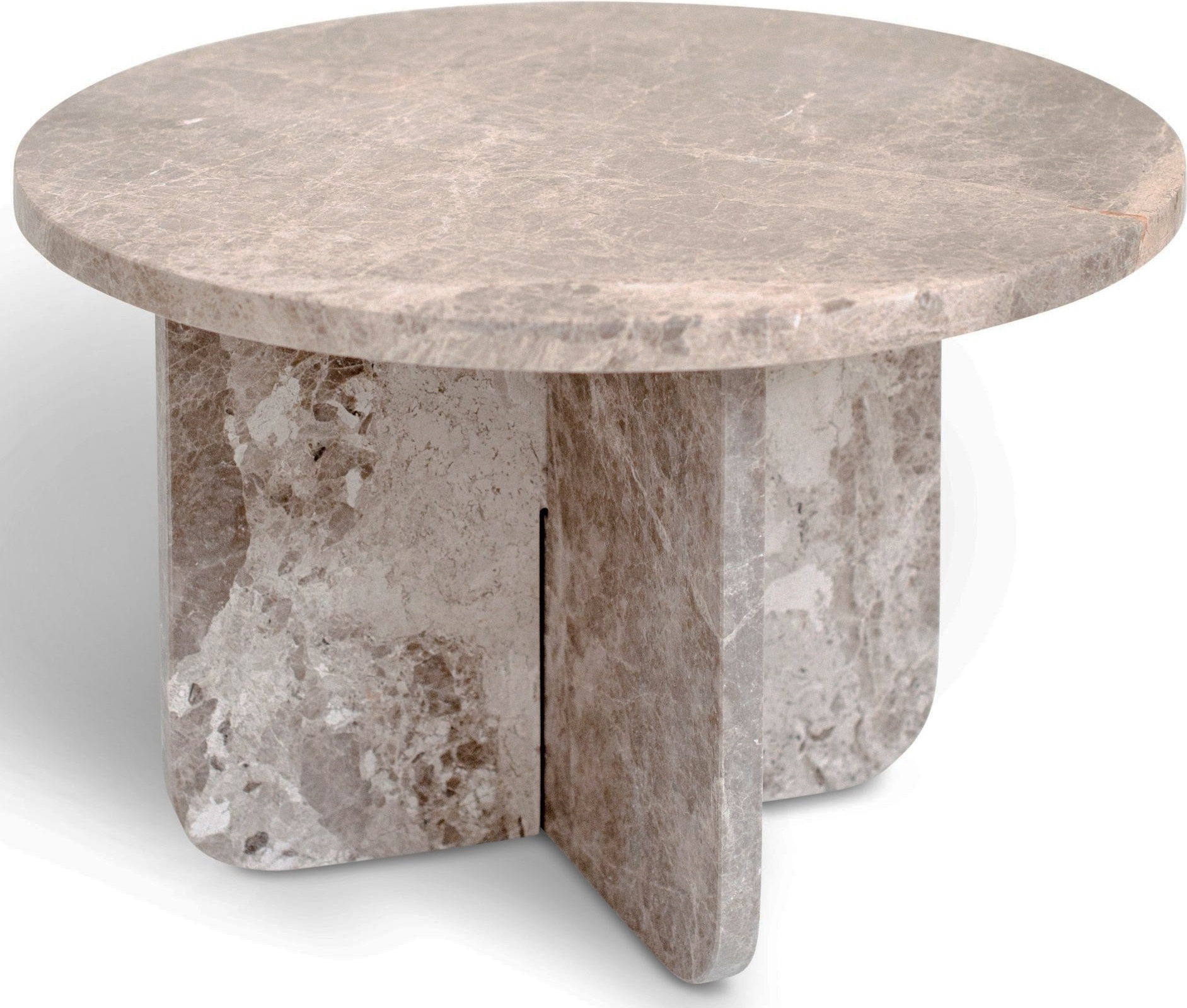 Level lampebord i marmor Ø50 cm - Silver Diana Level lampebord i marmor Ø50 cm - Silver Diana