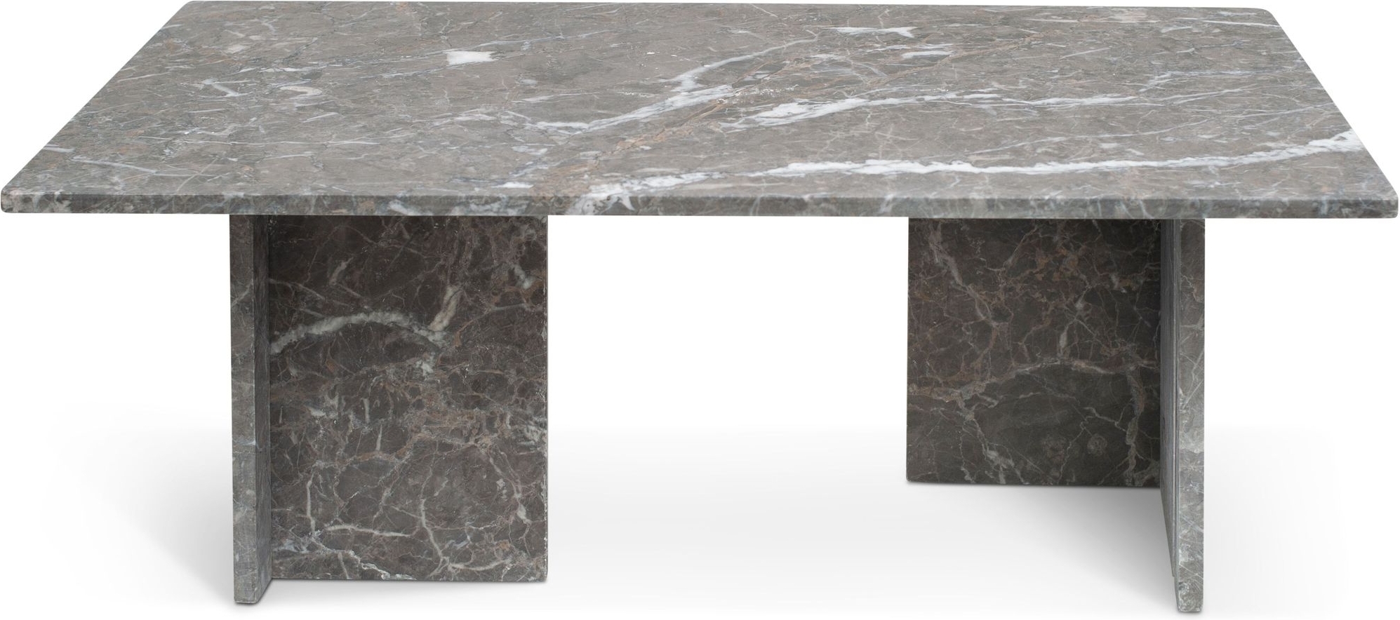 Level salongbord 110 cm - Grå marmor Level salongbord 110 cm - Grå marmor