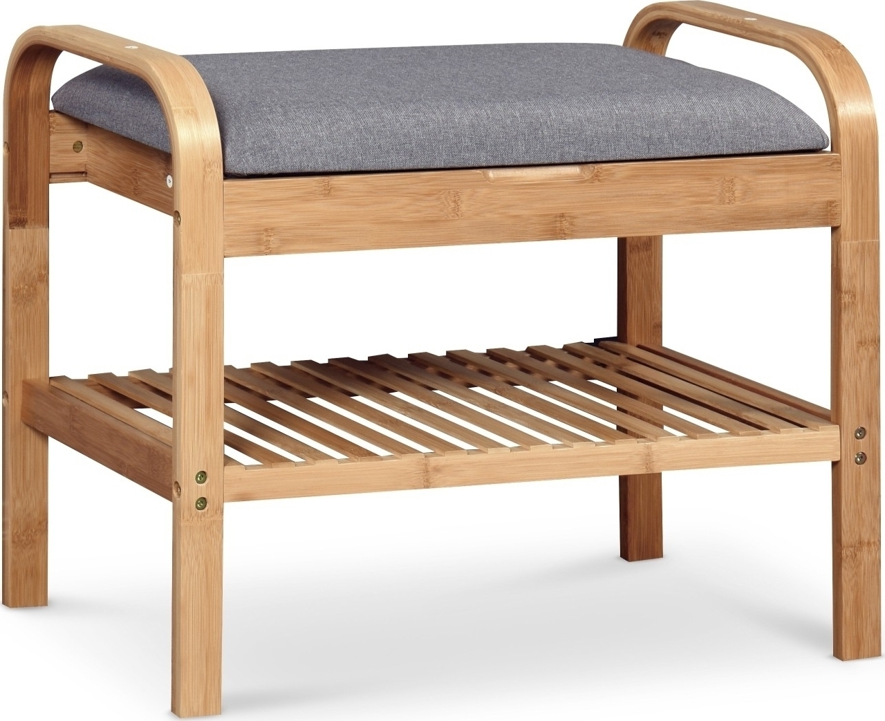 Benk med skjult oppbevaring - Gr�