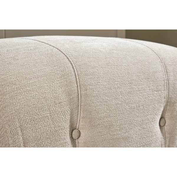 Mika ottoman - Beige/Sort Mika ottoman - Beige/Sort