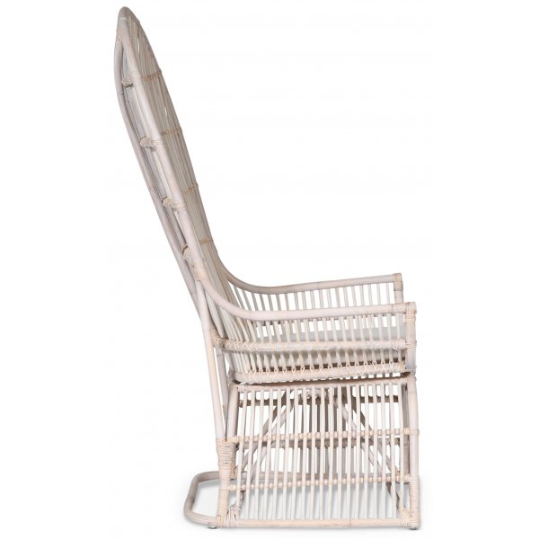 Mandarin påfugl stol - Whitewash Mandarin påfugl stol - Whitewash