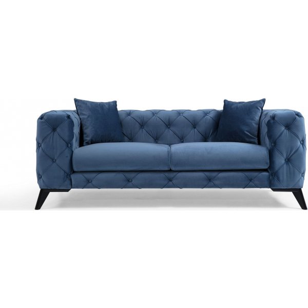 Como 2-seters sofa - Blå Como 2-seters sofa - Blå