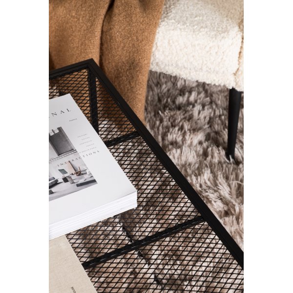 Netz salongbord 80 x 80 cm - Sort Netz salongbord 80 x 80 cm - Sort