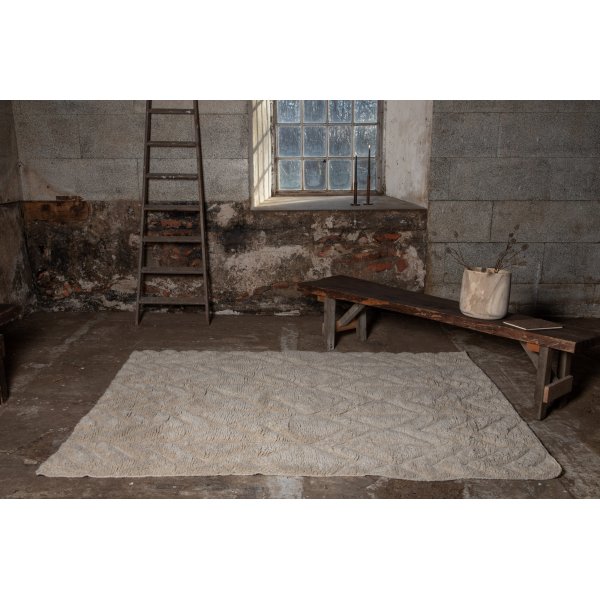 Zoe ullteppe - Beige Zoe ullteppe - Beige