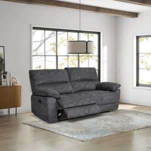XL lenestolsofa i grått - 197 cm XL lenestolsofa i grått - 197 cm