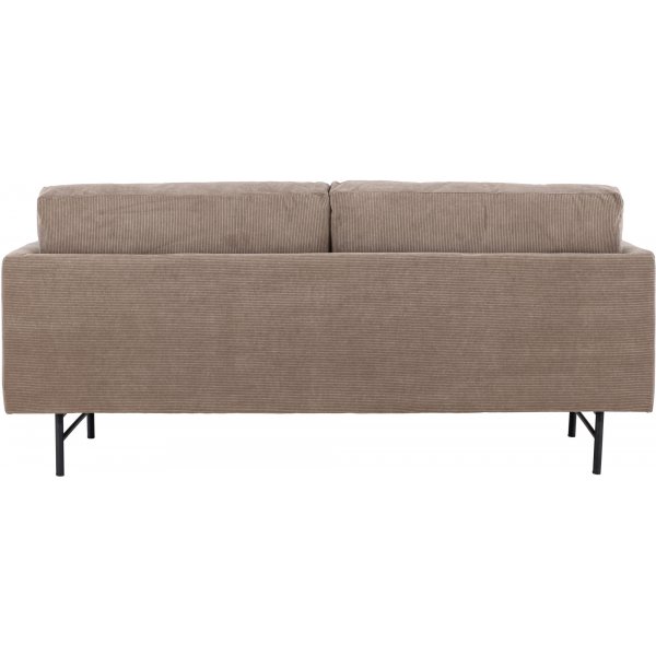 Sky 3-seters sofa - Sort/brun Sky 3-seters sofa - Sort/brun