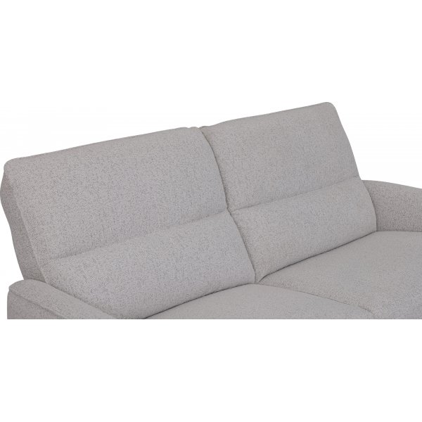 Elektrisk lenestol 3-seters sofa - Lys bouclè Elektrisk lenestol 3-seters sofa - Lys bouclè